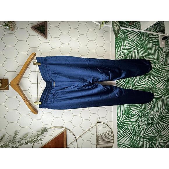 Inreverse Blue Silk Blend Jogger Pants - Size Medium - Picture 6 of 9